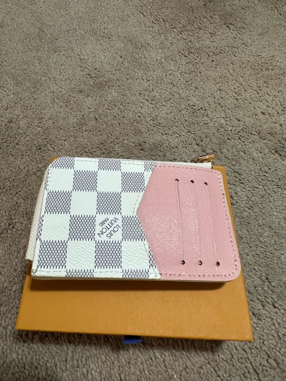 Fashion checkered wallet - Picture 2 of 3